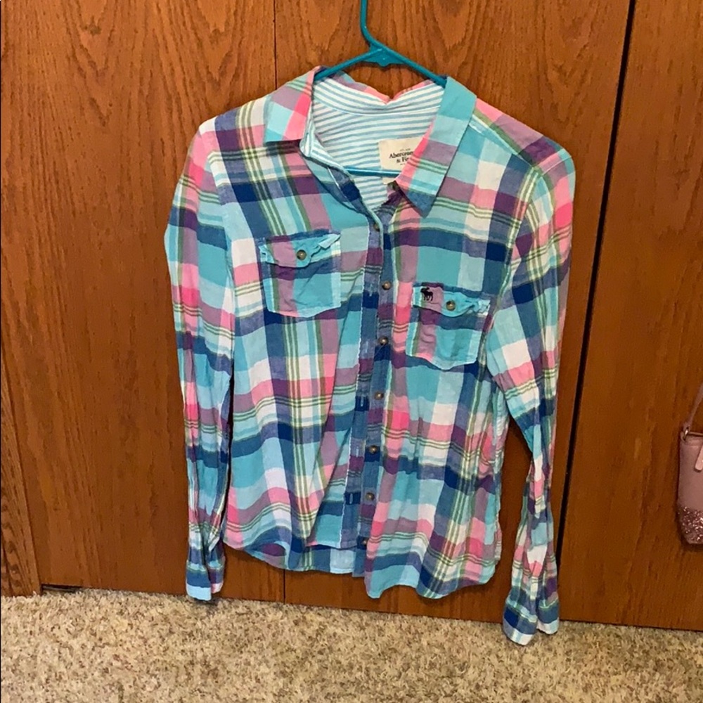 Abercrombie and Fitch flannel